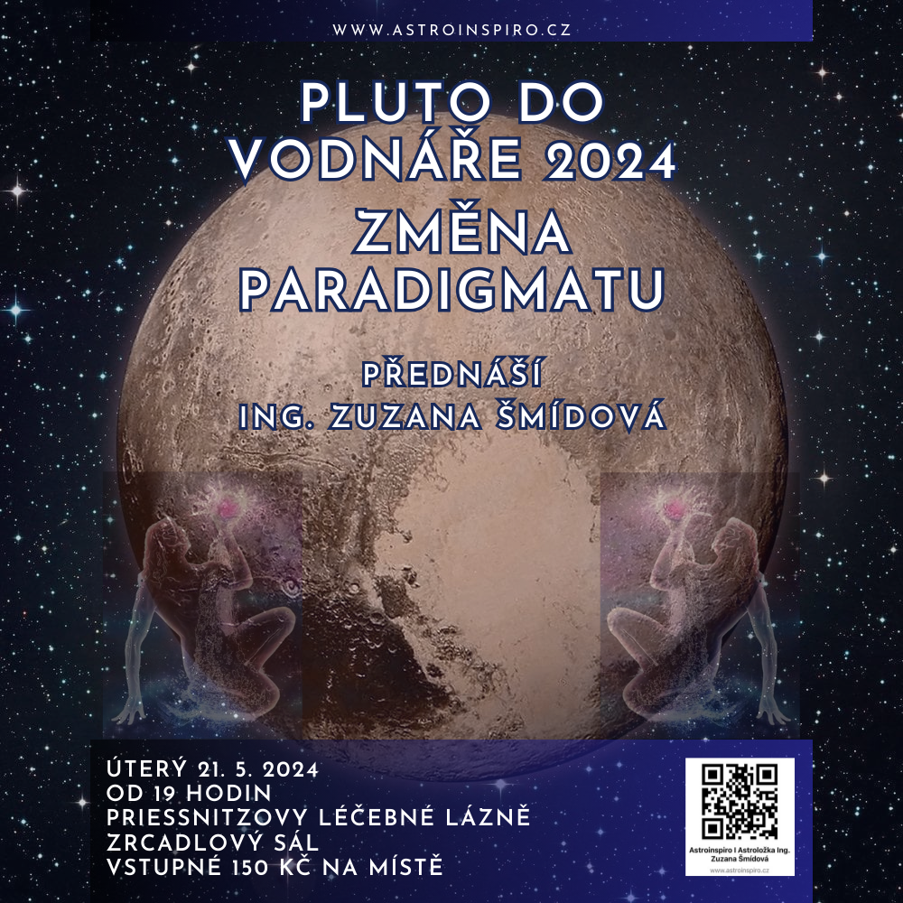 Pluto don Vodnáře 2024 Změna paradigmatu - Zuzana Šmídová astroinspiro.cz